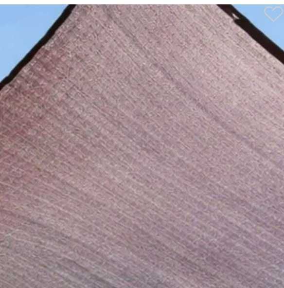 Сенник-тента мрежа 2x3м кафява – uv защита,плътна сянка, двор, тераса, градина, балкон