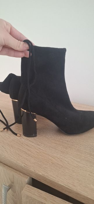 Botine damă piele întoarsă nr 37