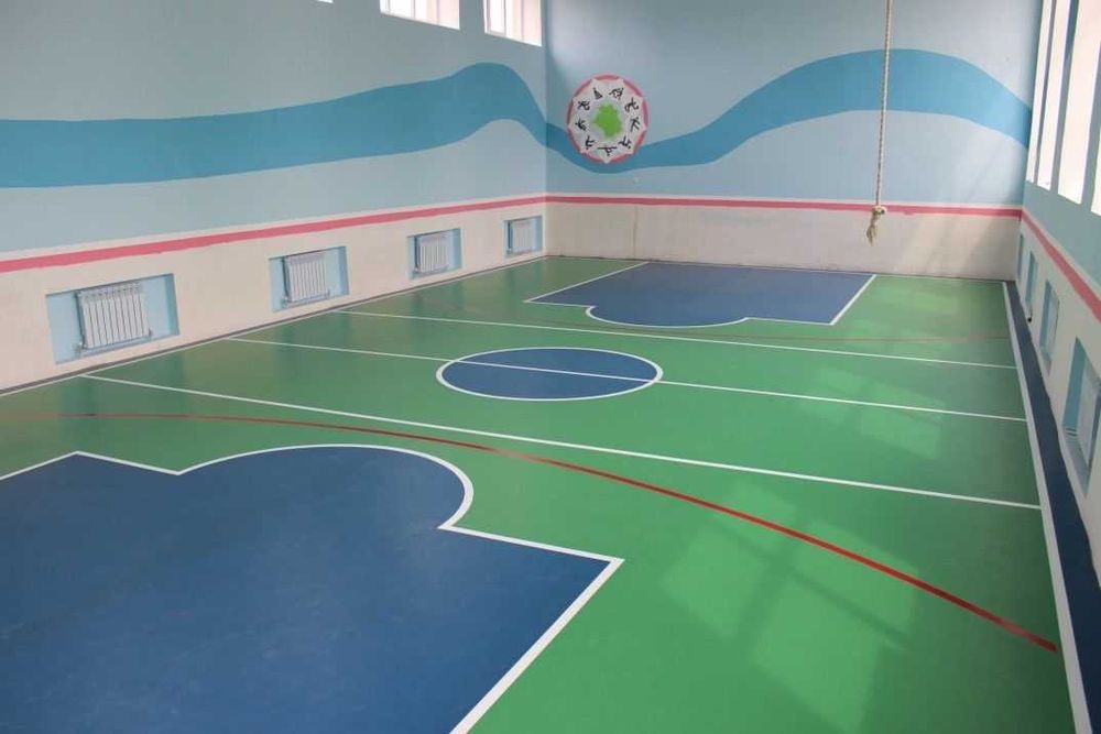Спорт релин, линолеум спортивный, ПВХ 4,5мм - 6 мм