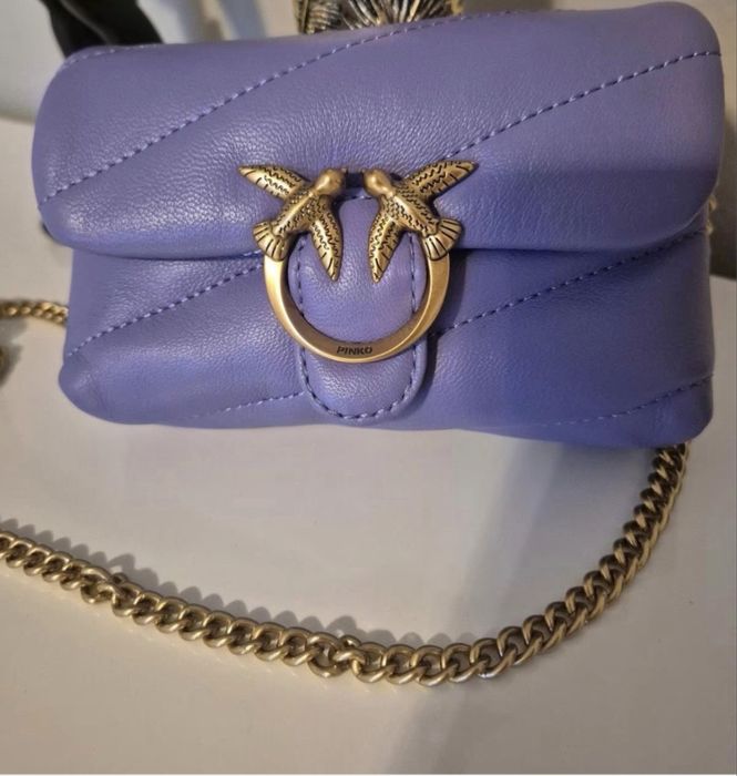 Pinko micro bag нова естествена кожа
