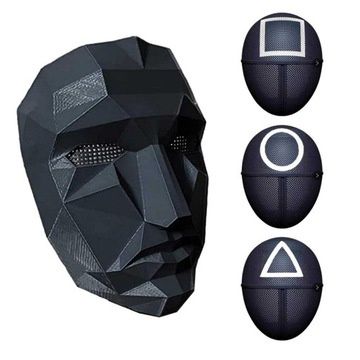 Играчки Squid game/Светещи маски/Костюм/Ключодържател/Маски