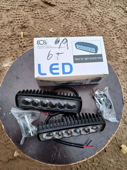 Противотуманки, ходовые LED фары.