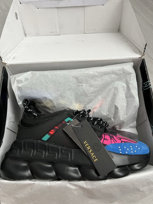 Versace Chain Reaction Purpel/ Black 42