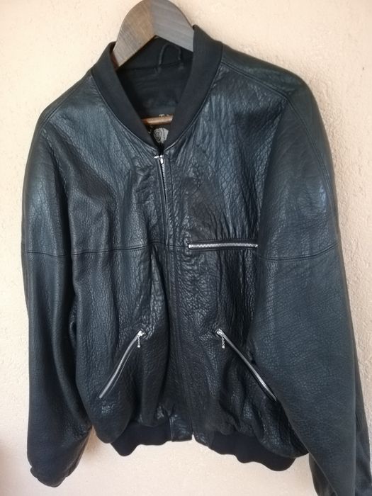 Geaca piele bărbati Technics M/L