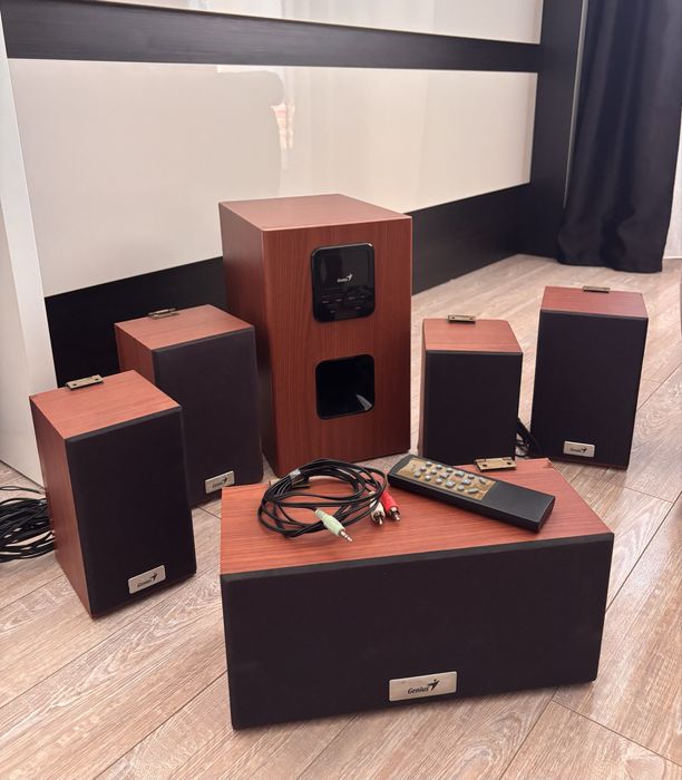 Sistem de boxe Cherry Wood Genius 5.1