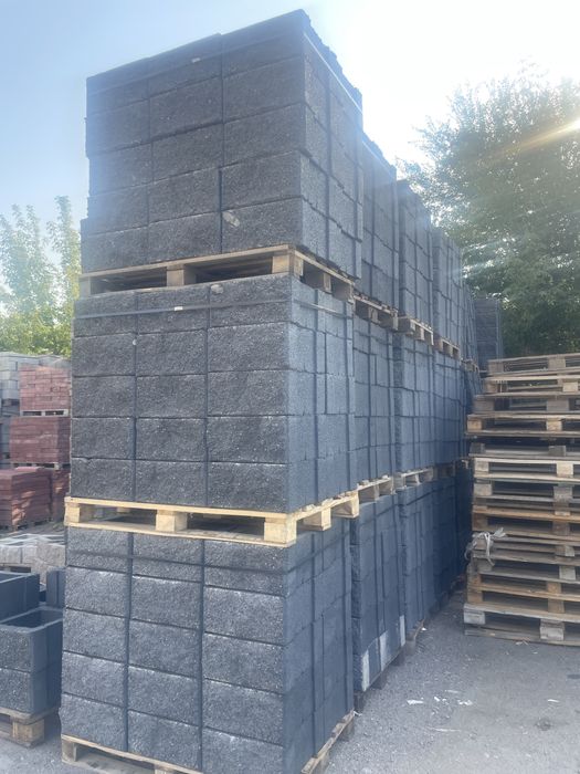 Рванные кирпич  Сплитерные блоки тумбы брусчатка плитка