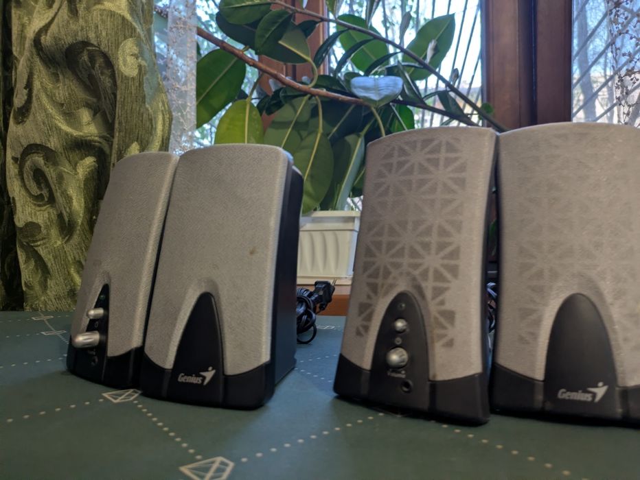 Компьютерные колонки Genius, 2 пары