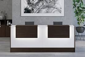 Самый красивый ресепшн, барные стойки полки для товаров на заказ