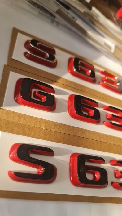 Емблема S63 G63 за Мерцедес Mercedes