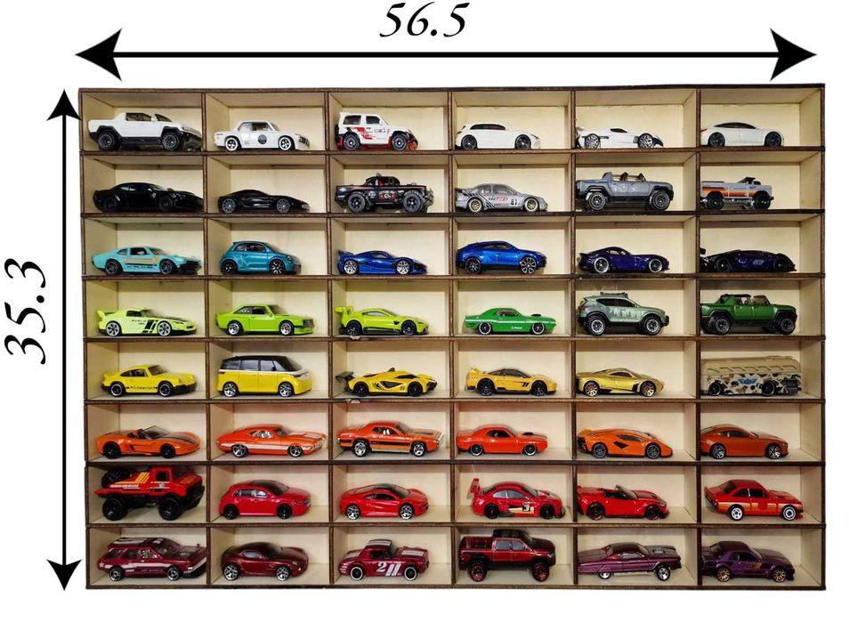 1 x Raft 48 casete pentru masiute tip hot whells 1/64