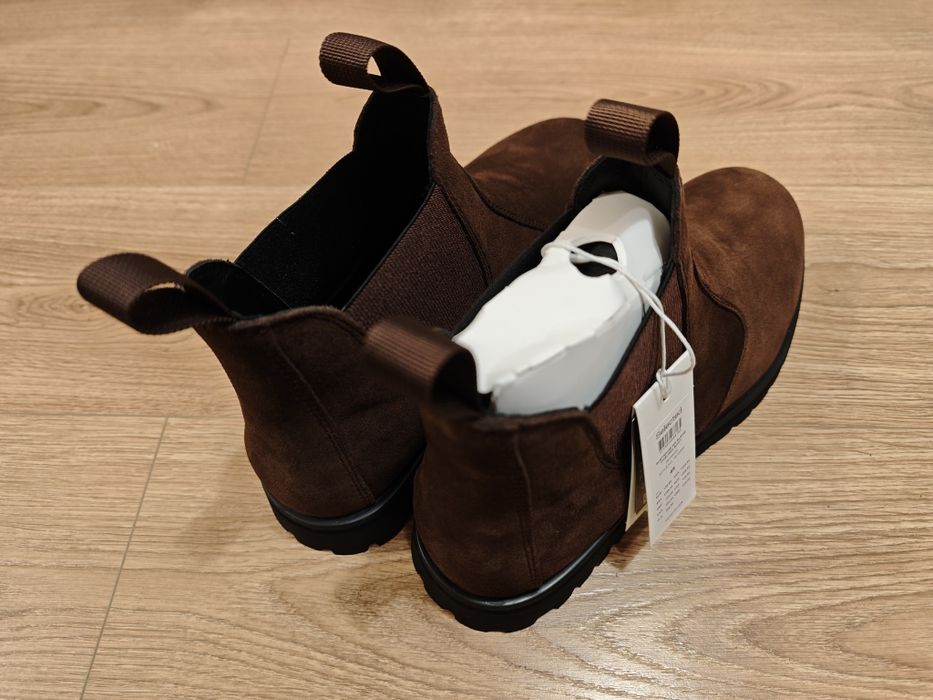 Ghete model Chelsea, piele naturala