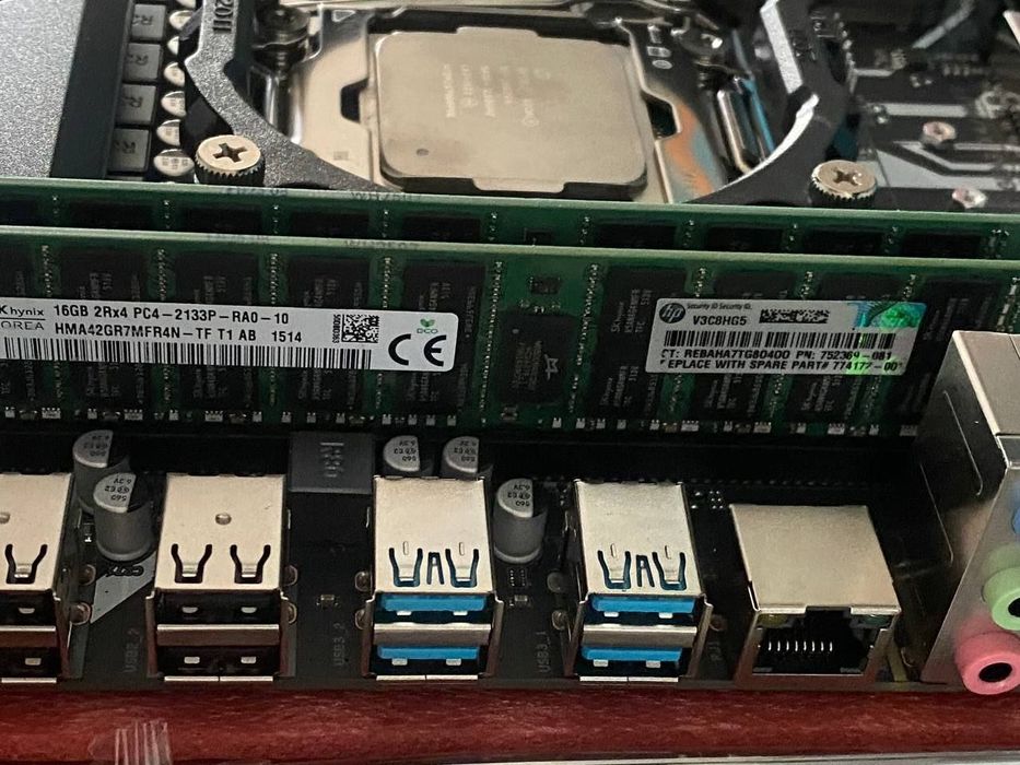 E5 2682 v4 x99 + ozu 32 gb 16x2 srocno