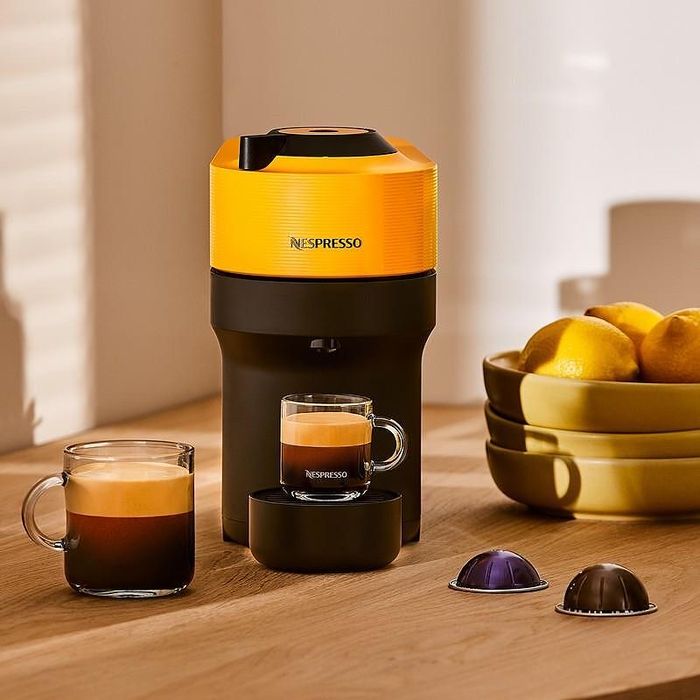 Кафемашина с капсули NESPRESSO VERTUO POP Mch Yellow
