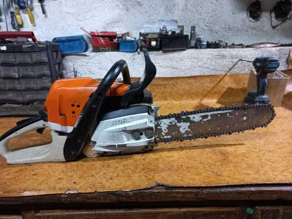 Stihl ms362 работеща