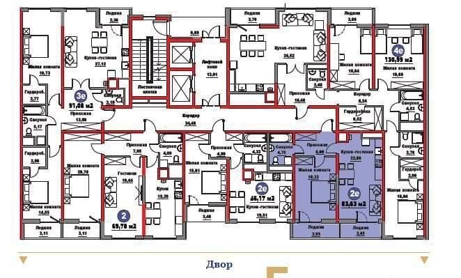 Квартира Ж/К Regnum Plaza 2/8/12 52,72 кв.м