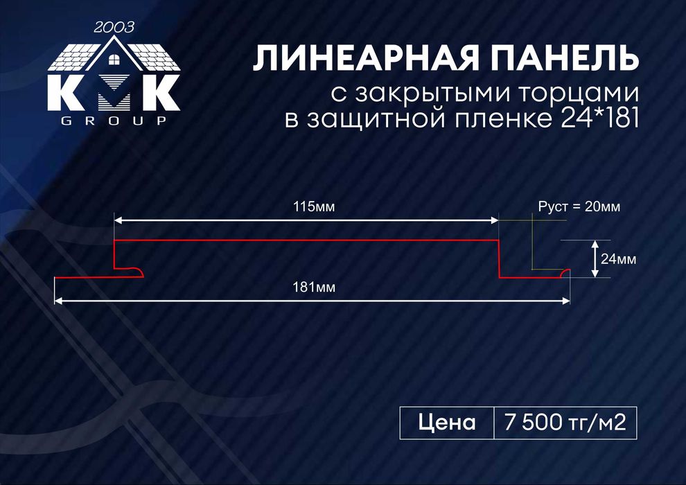 Линеарные панели