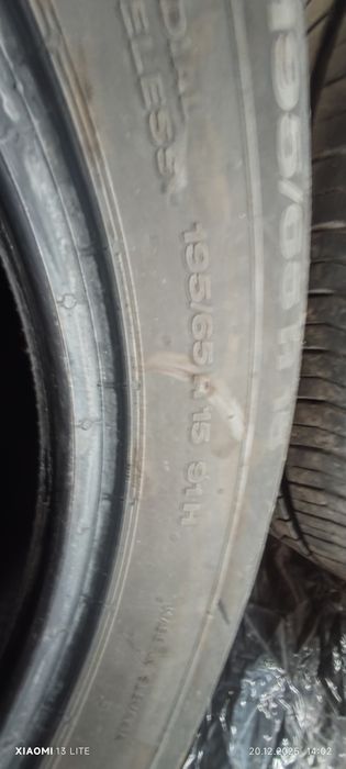 Продам шины 195х65х15