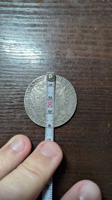 Серебро 1 талер Австрия 1822