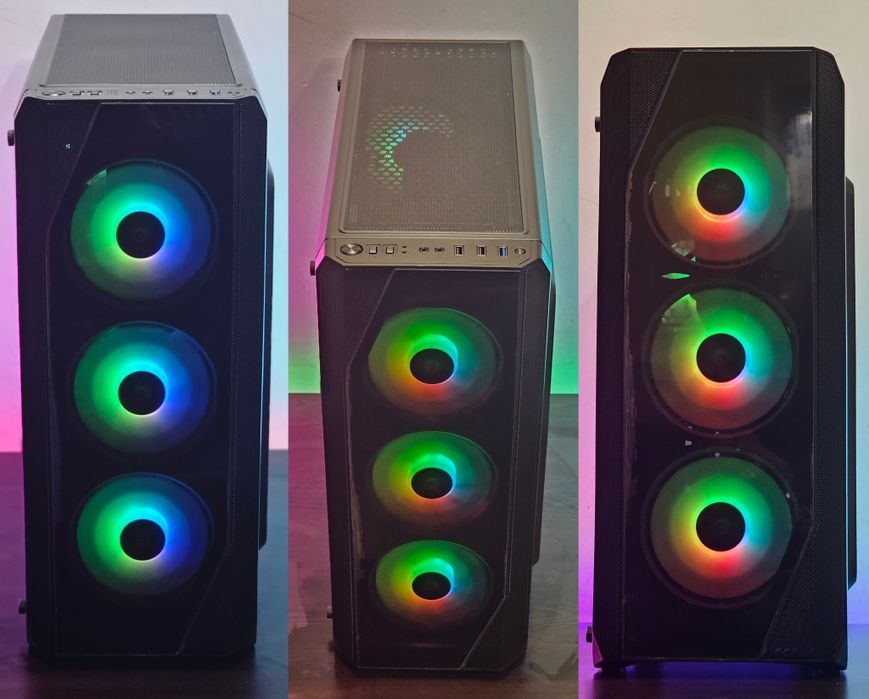 RTX 5070 12GB/Ryzen 7-7700/RAM 32GB/SSD 1TB/Чисто Нов+Гаранция