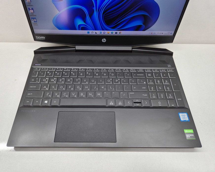 HP Pavilion Gaming Core i7-9750H  8/512gb NVIDIA GTX 1660 Ti 6GB