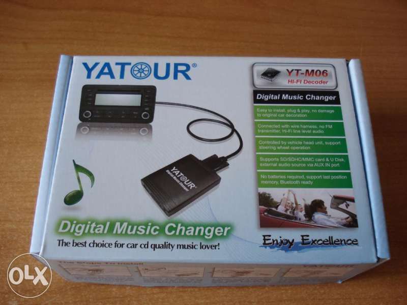 Yatour за багажник BMW (01-06) 3pin+6pin CD changer connection