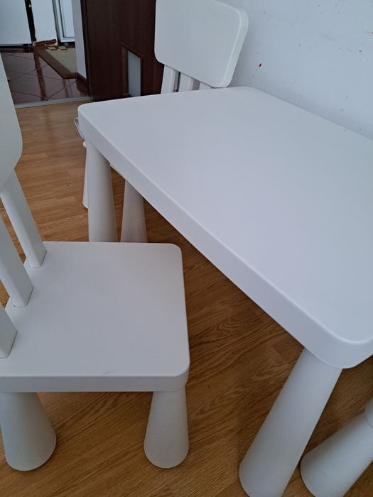 Masa plastic Mamut + 3 scaune copii