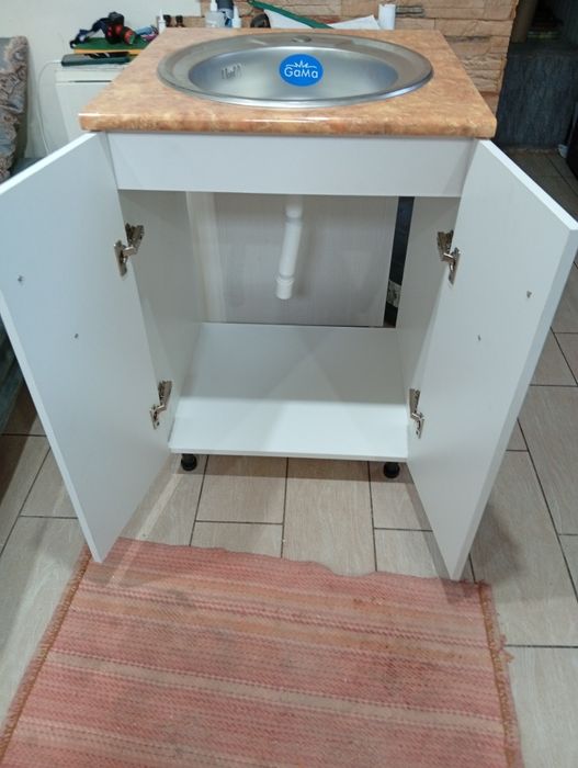Тумба с мойкой новая