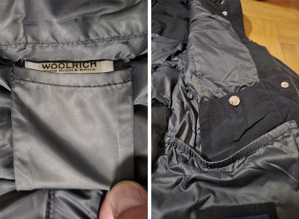 Geacă de Lux Woolrich J.R.B., Puf/Pene 70/30, Ramar Cloth - Femei M