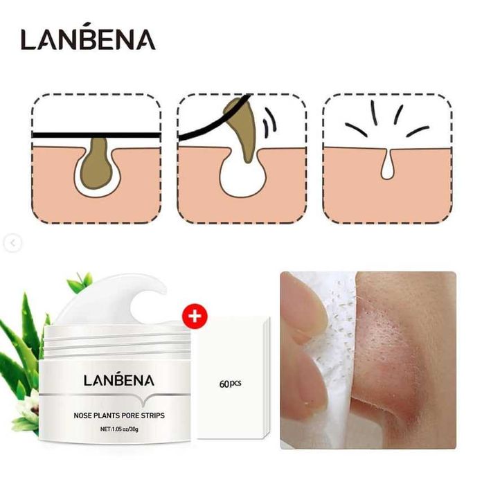 Lanbena маска от черных точек