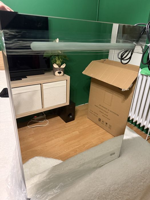 Dulap de baie cu oglinda iluminata led si incalzita