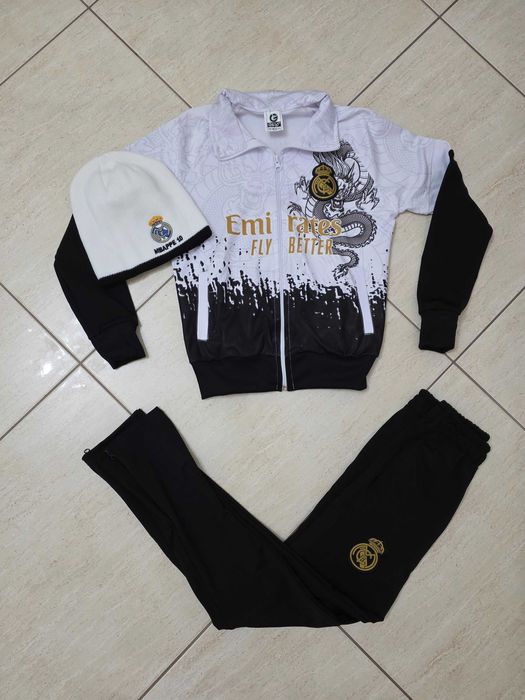 Анцуг Роналдо + Зимна Шапка Реал Мадрид сезон 25/26 Детски комплекти