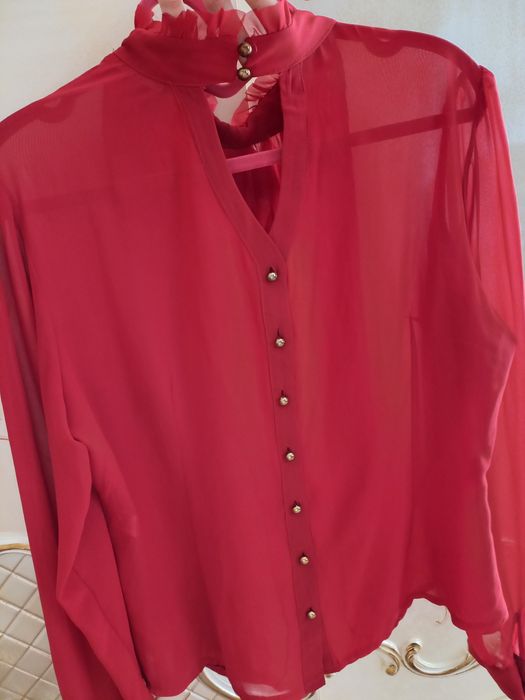 Шифоновая блузка кофточка