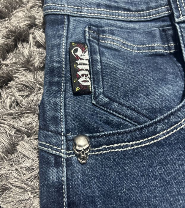 Blugi jnco skull and roses