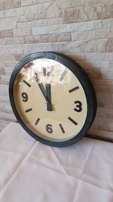 Стар стенен часовник - Радиосинхрон - България - Антика - 1970"