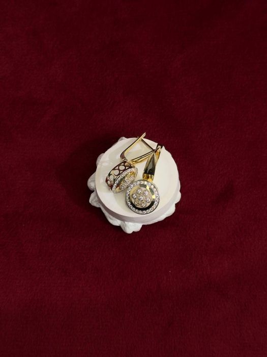 Золотые серьги/BariBarShop/0•0•24