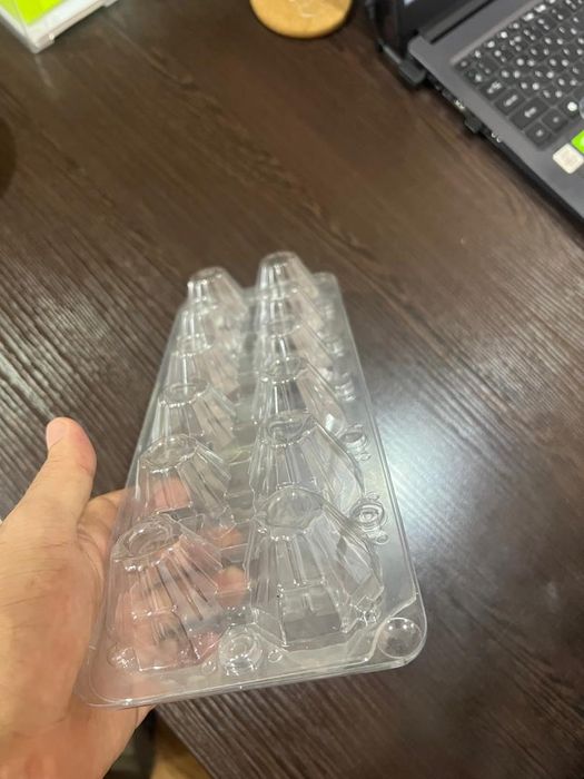 Тара для яиц из ПЭТ