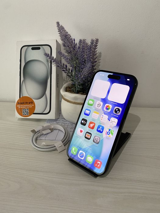 Iphone 15 Black 128Gb - Stare Excelenta !!