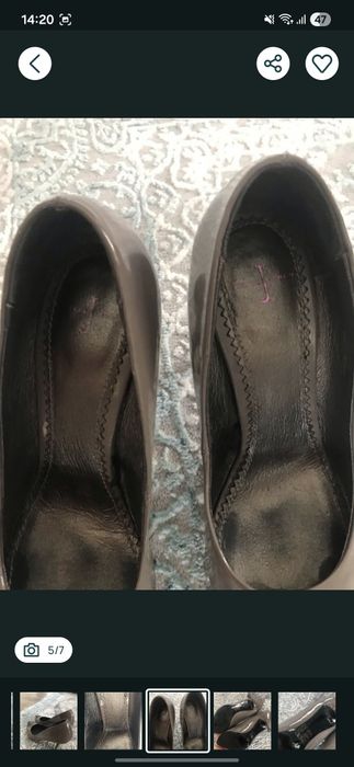 Pantofi din piele naturala! Nr 38