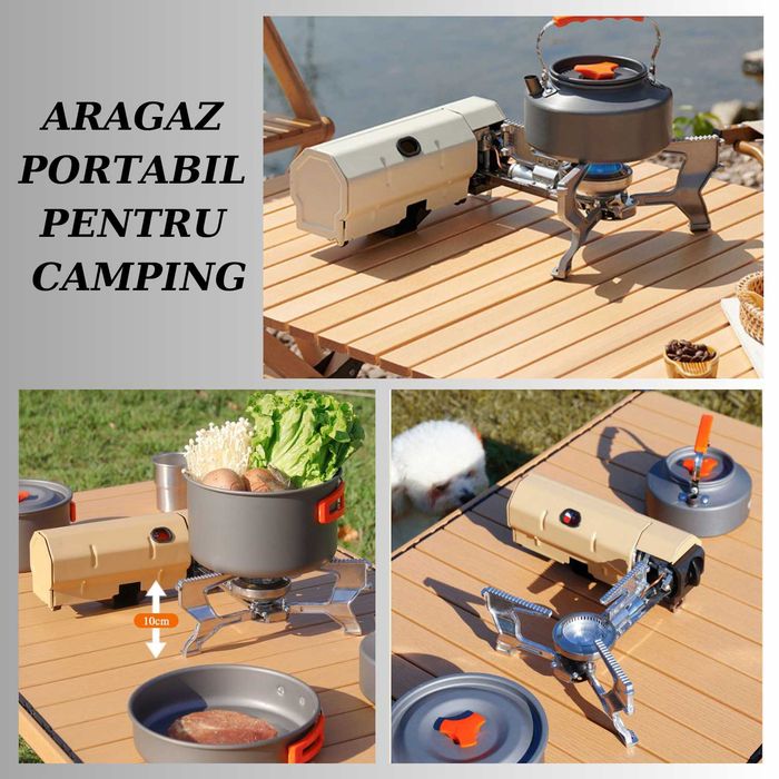 Mini Aragaz Portabil pentru Camping, Soferii de Camion/Auto, 2600 W