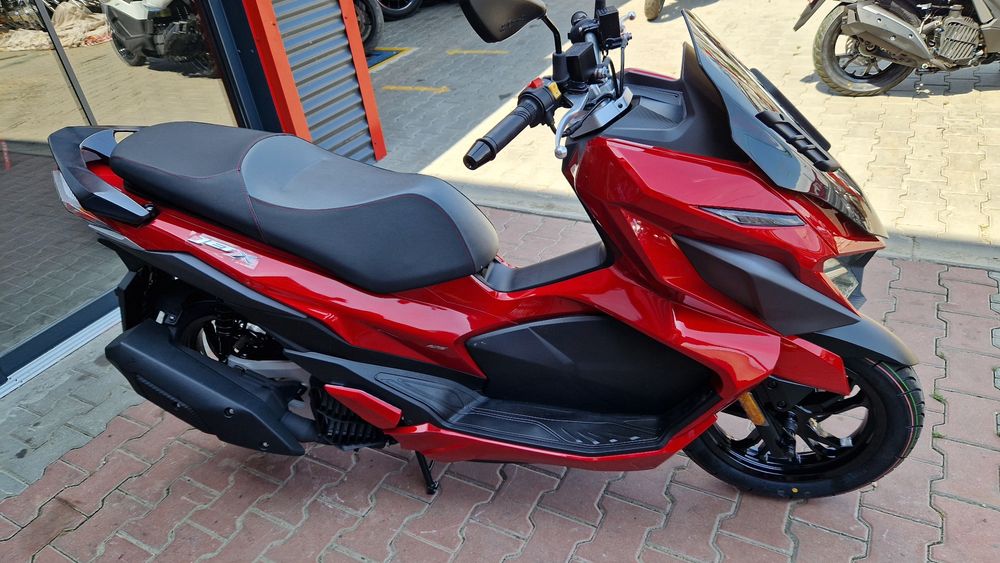 Nou Sym JetX 125 Abs moto scuter permis B, RATE