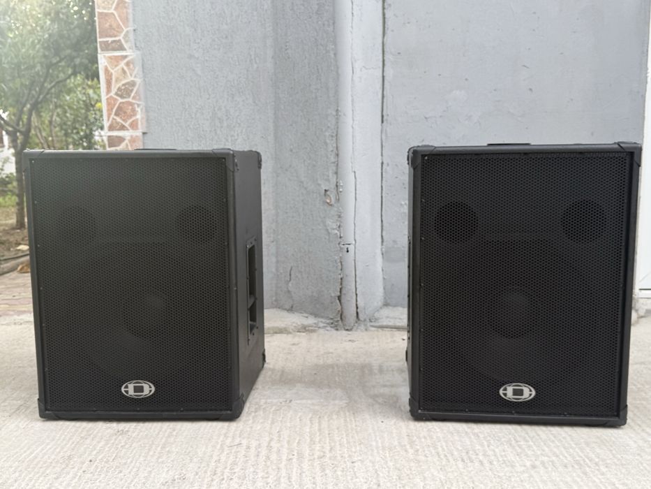 Electro Voice Zx5, Dynacord SL 2400 si Subwooferi cu difuzoare B&C(dynacord,rcf,fbt)