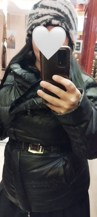 Куртка короткая , наполнитель пух