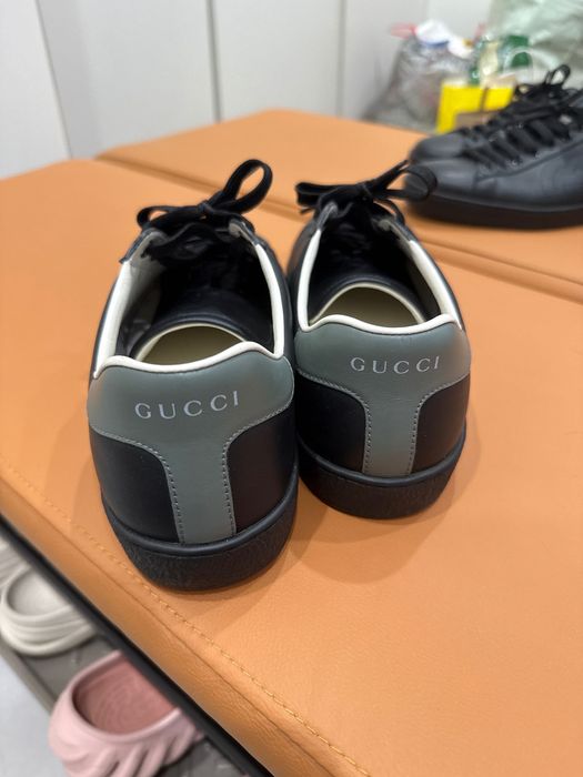 Кеды Gucci ACE gg черные