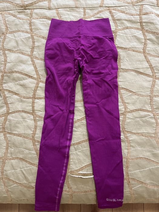 Лилав клин за тренировка- GYM GLAMOUR