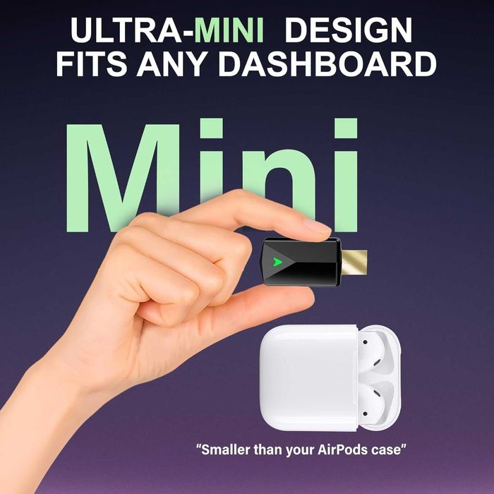 Wireless CarPlay/Android Auto Adapter – безжичен адаптер 2 в 1