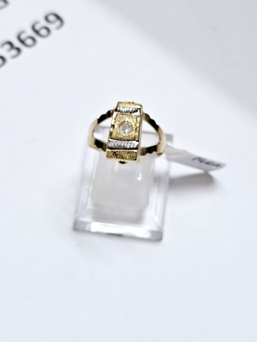 Vand inel dama din aur 14 k 2.33 g cod 626