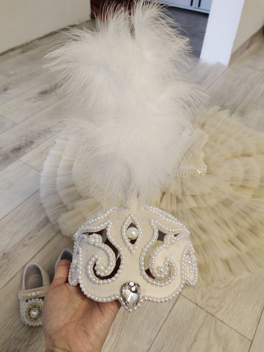 Платье пинетки комплект для девочки