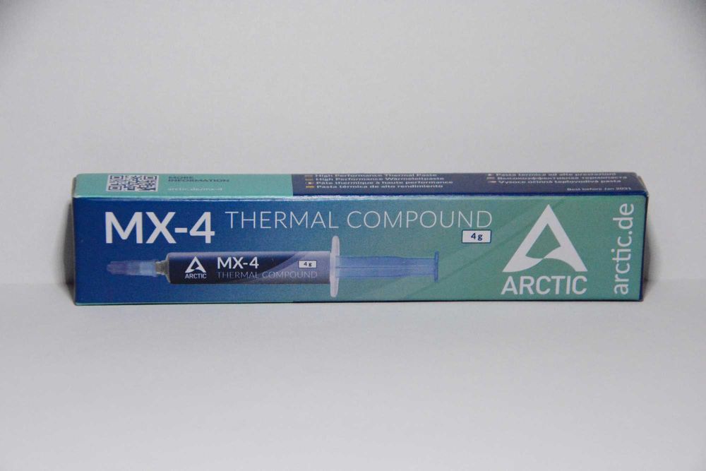 Термопаста Arctic MX-6, MX-4. Фасовка по 4 грамма, 8 грамм и 20 грамм