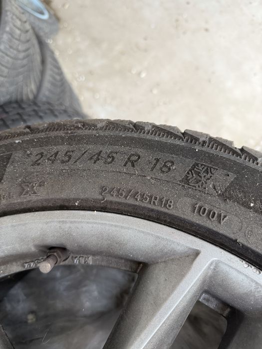 Jante Audi Competition 245/45/18 cu Cauciucuri