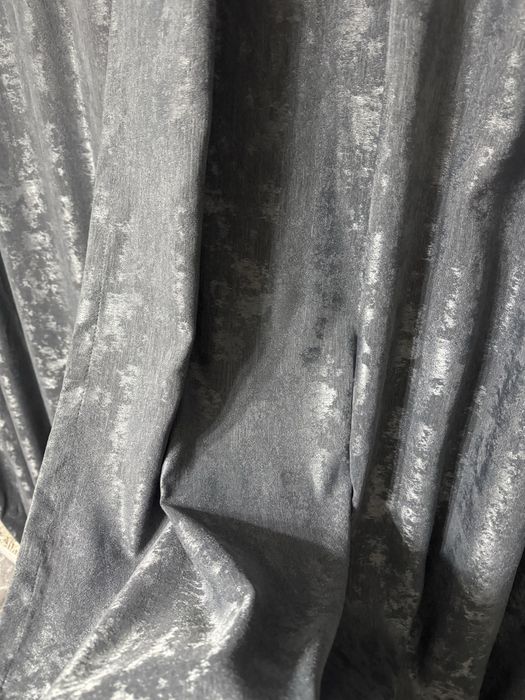 Шторы серые плотные